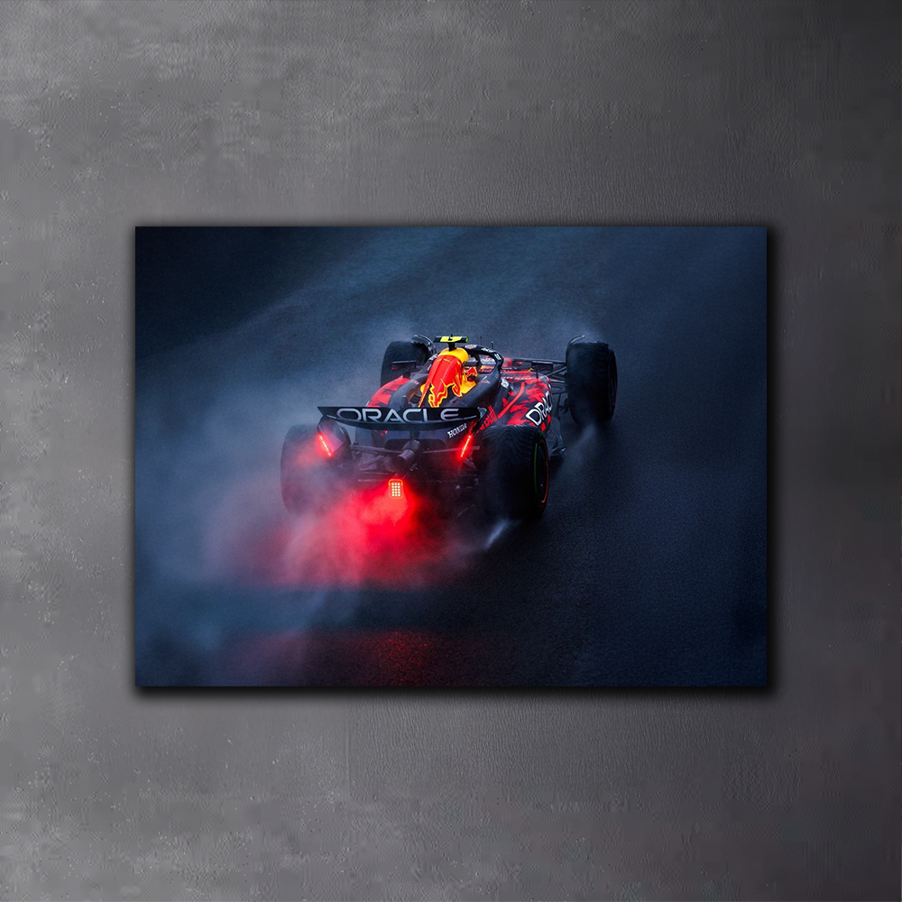 F1 Redbull LED Poster