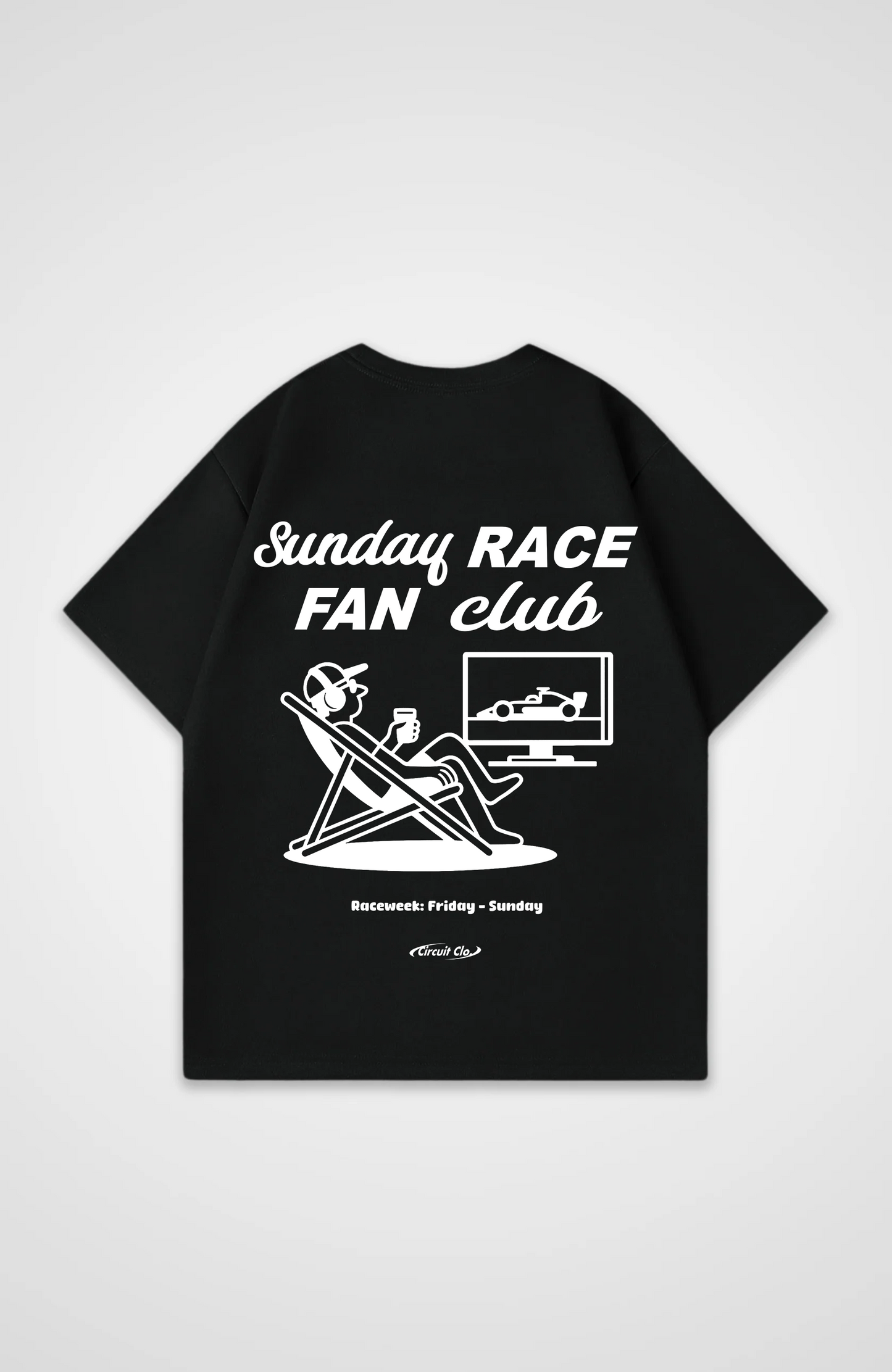 Sunday Race fan club Oversized Shirt