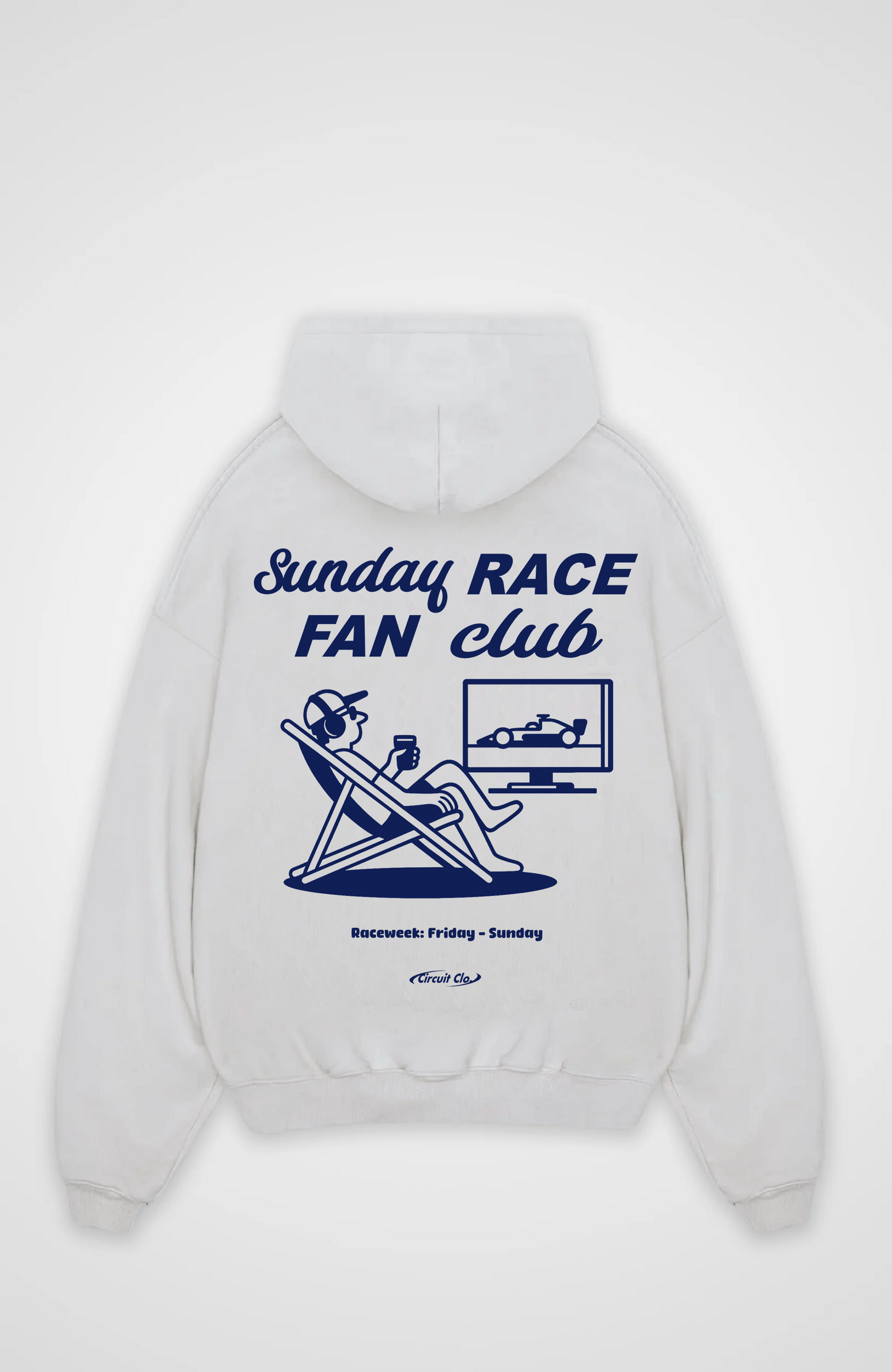 Sunday Race fan Club Oversized Hoodie