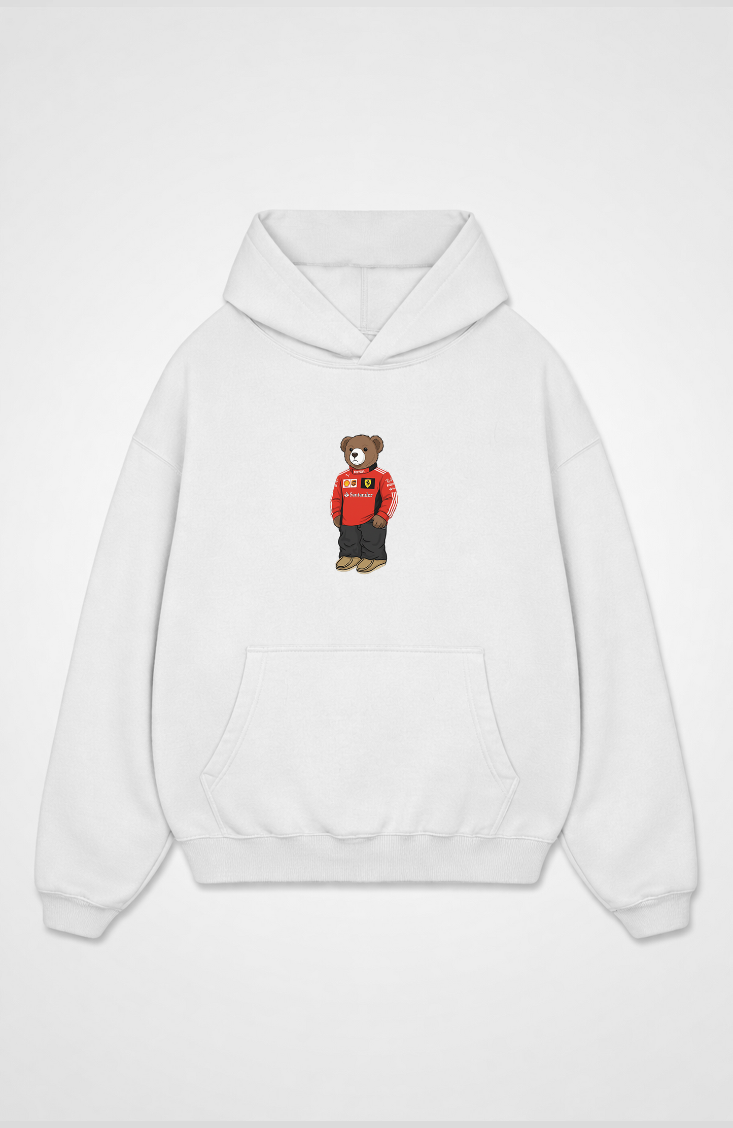 Ferrari Fan Bär Oversized Hoodie