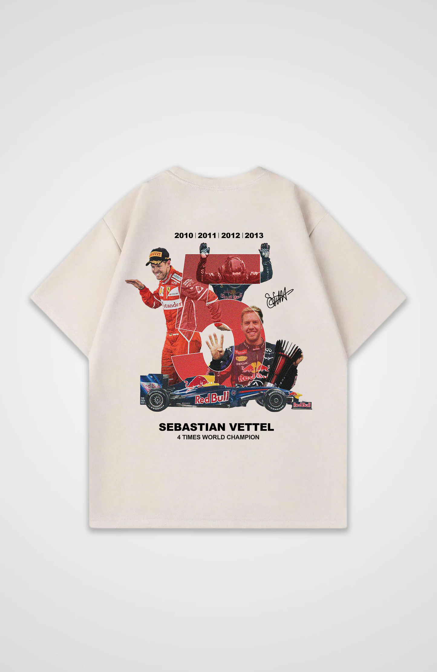 Sebastian Vettel Oversized Shirt