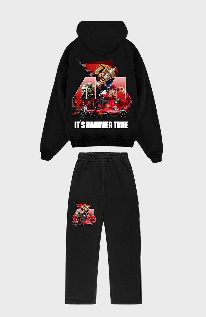 Lewis Hamilton F1 black Tracksuit