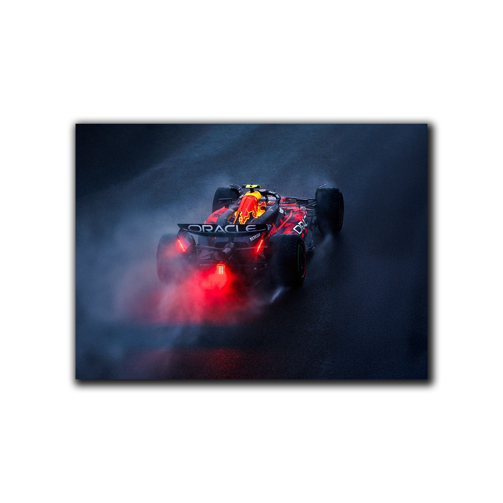 F1 Redbull LED Poster