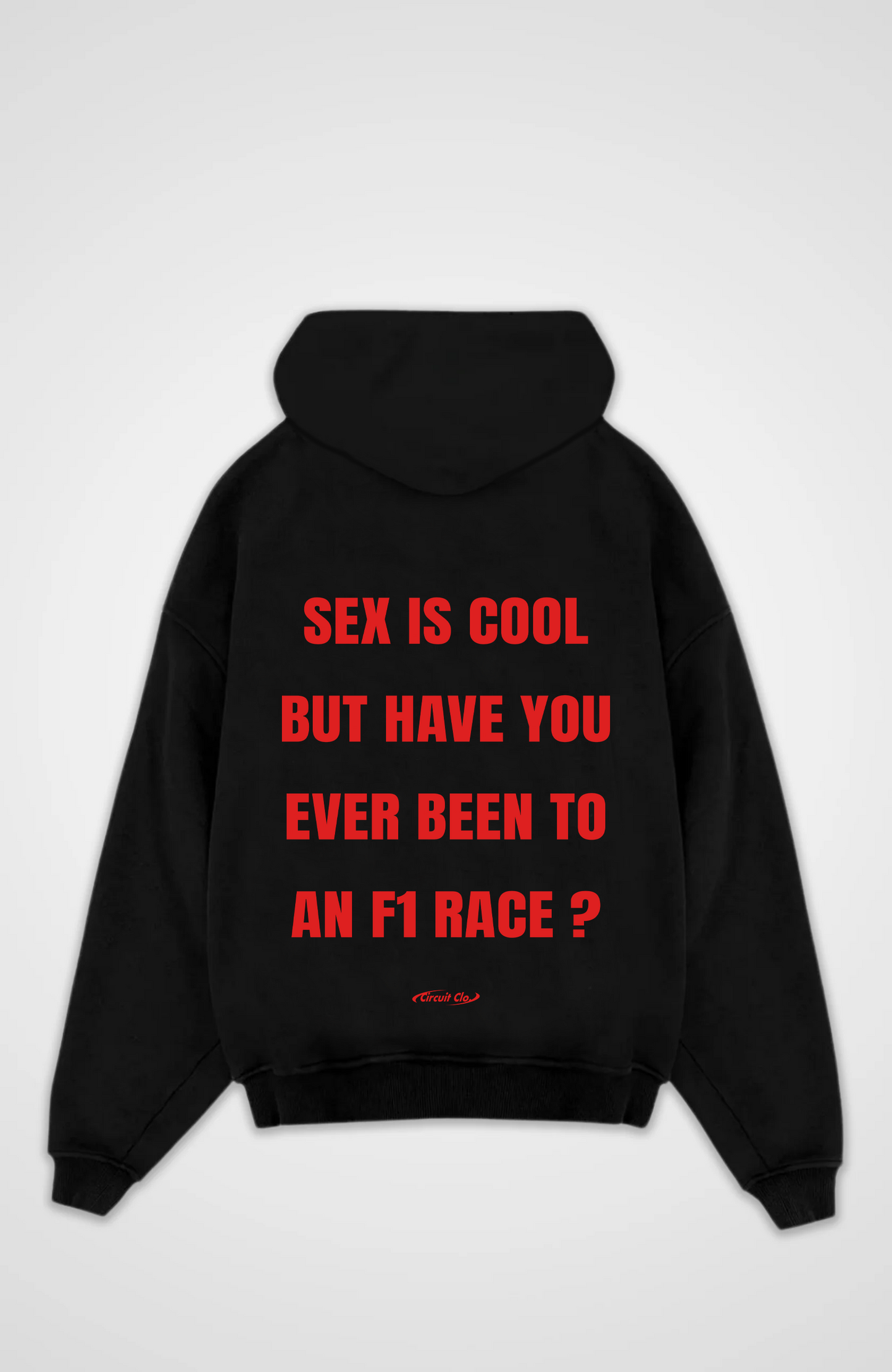 Sex is cool but F1 is better Oversized Hoodie