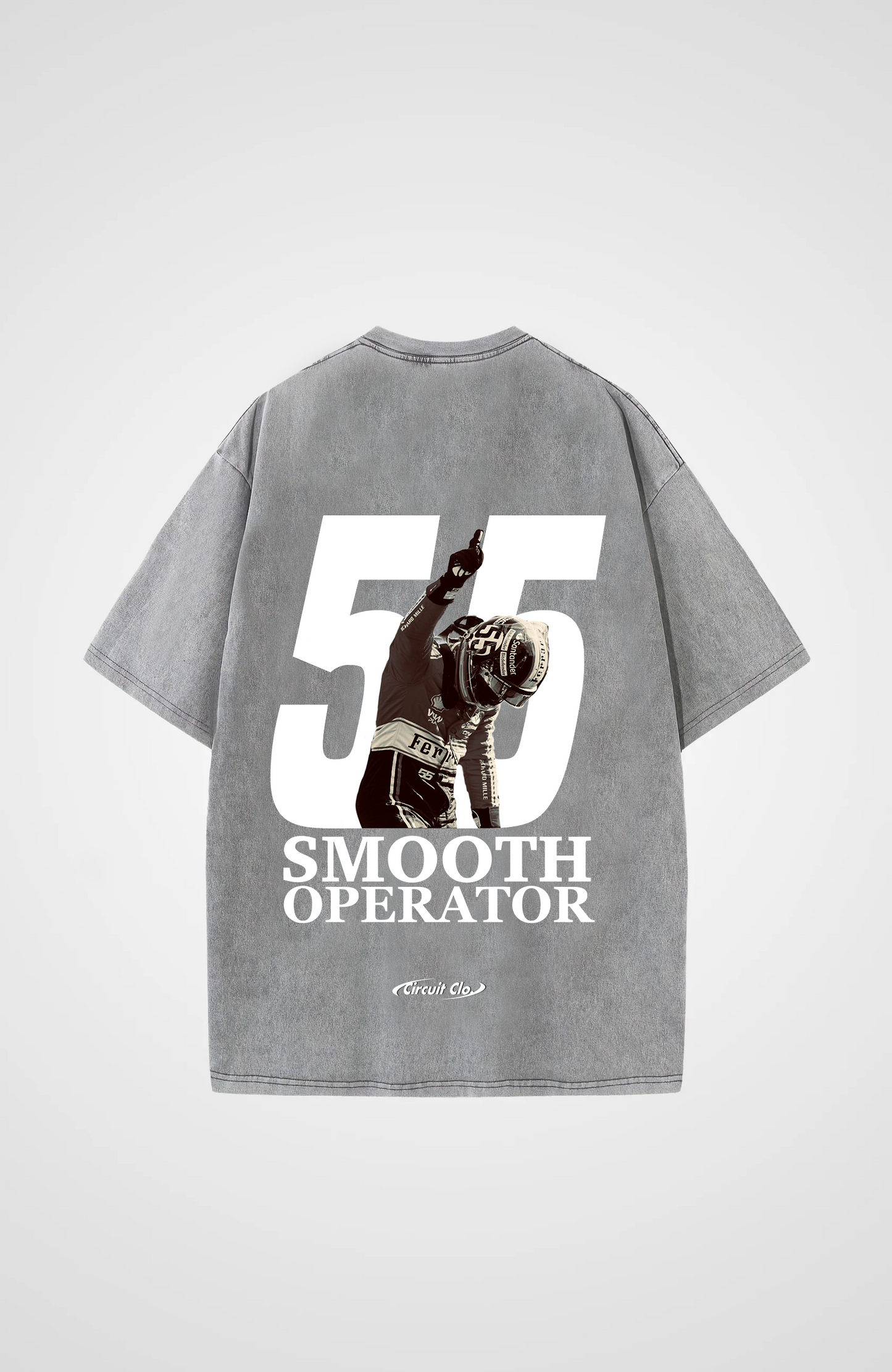 Smooth Operator washed oversized shirt