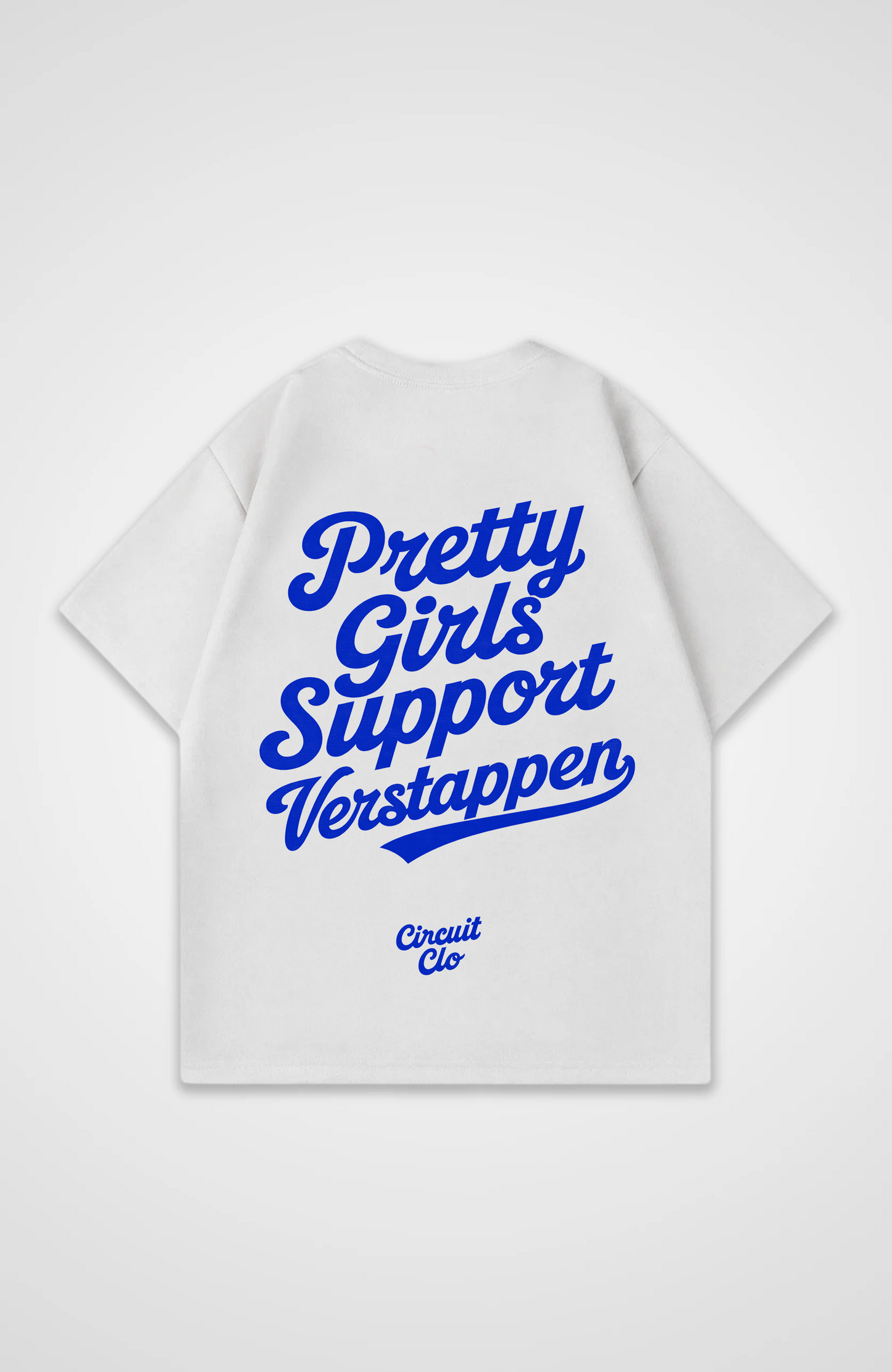 Pretty Girls support Verstappen Oversized Shirt