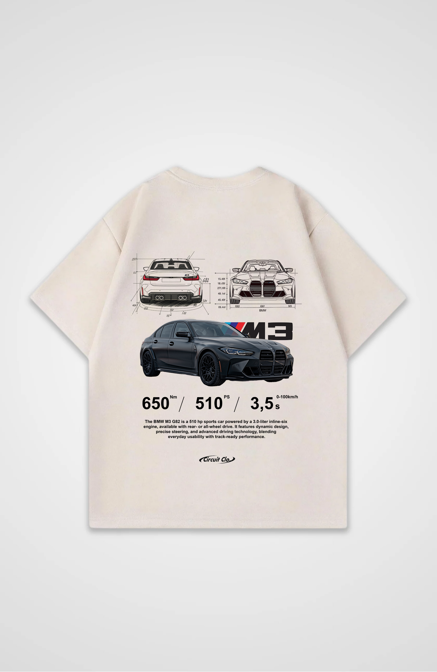 M3 G80 Oversized Shirt
