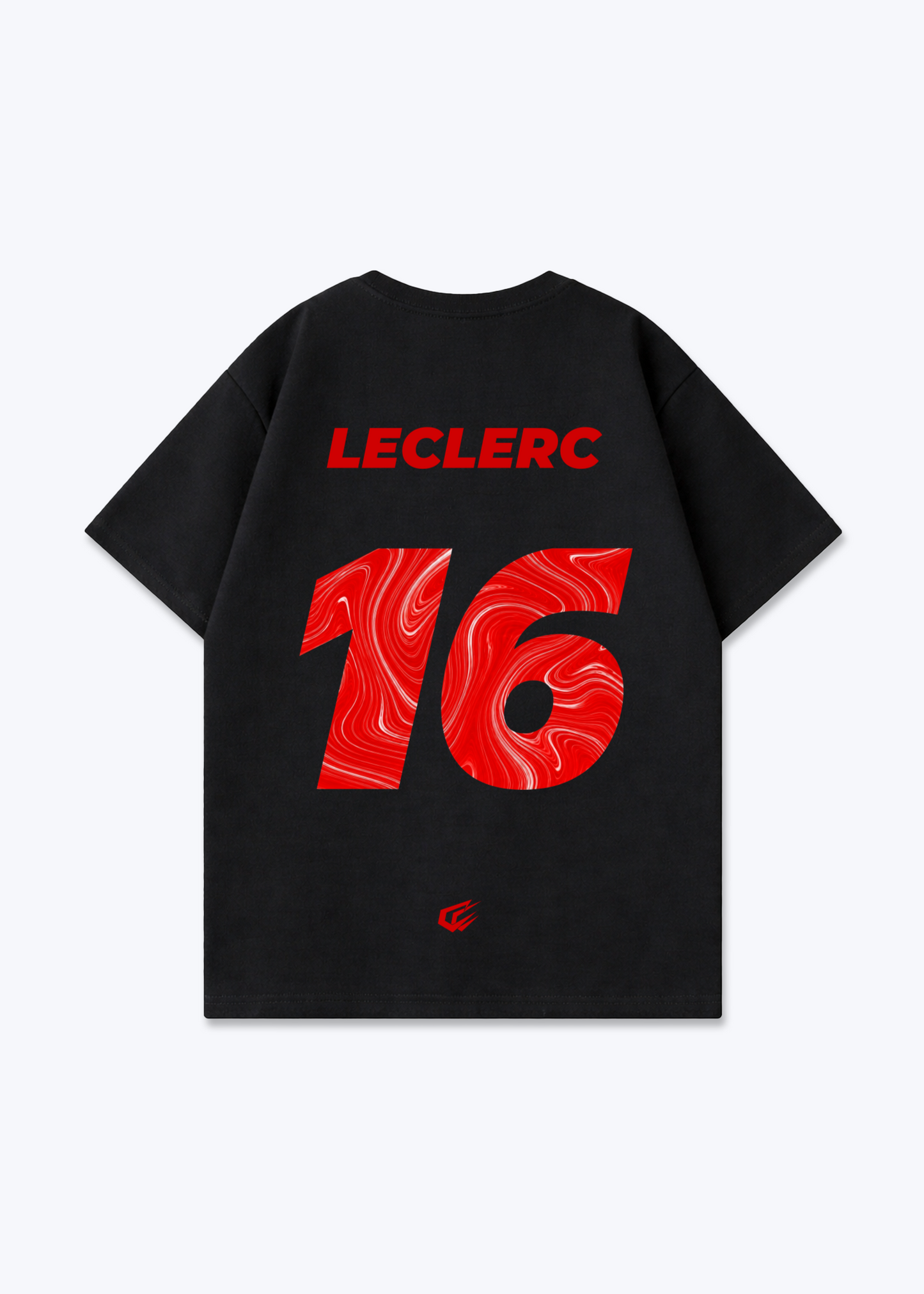Leclerc 16 Oversized Shirt - Black Back (Designed)