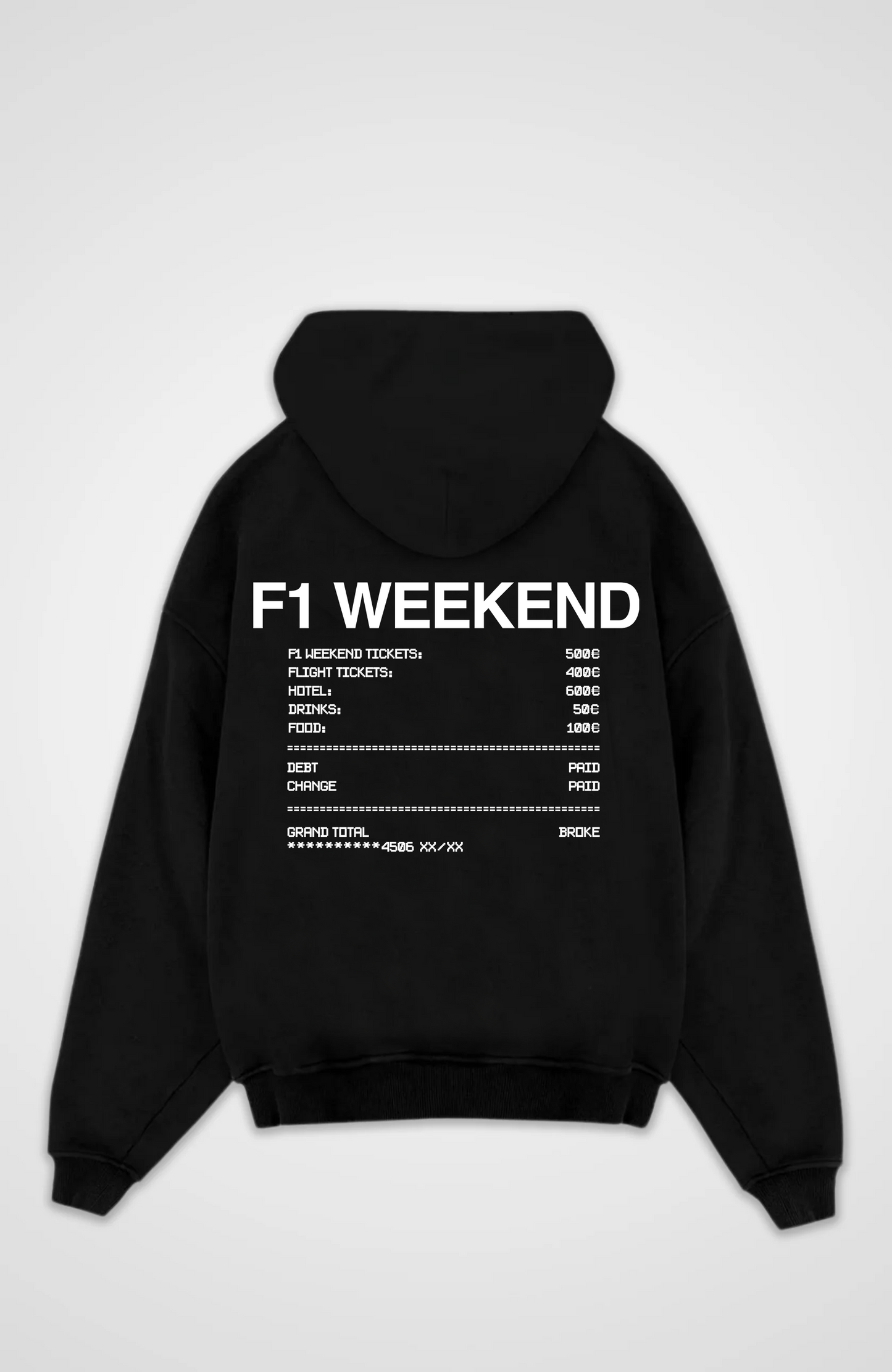F1 Weekend Oversized Hoodie