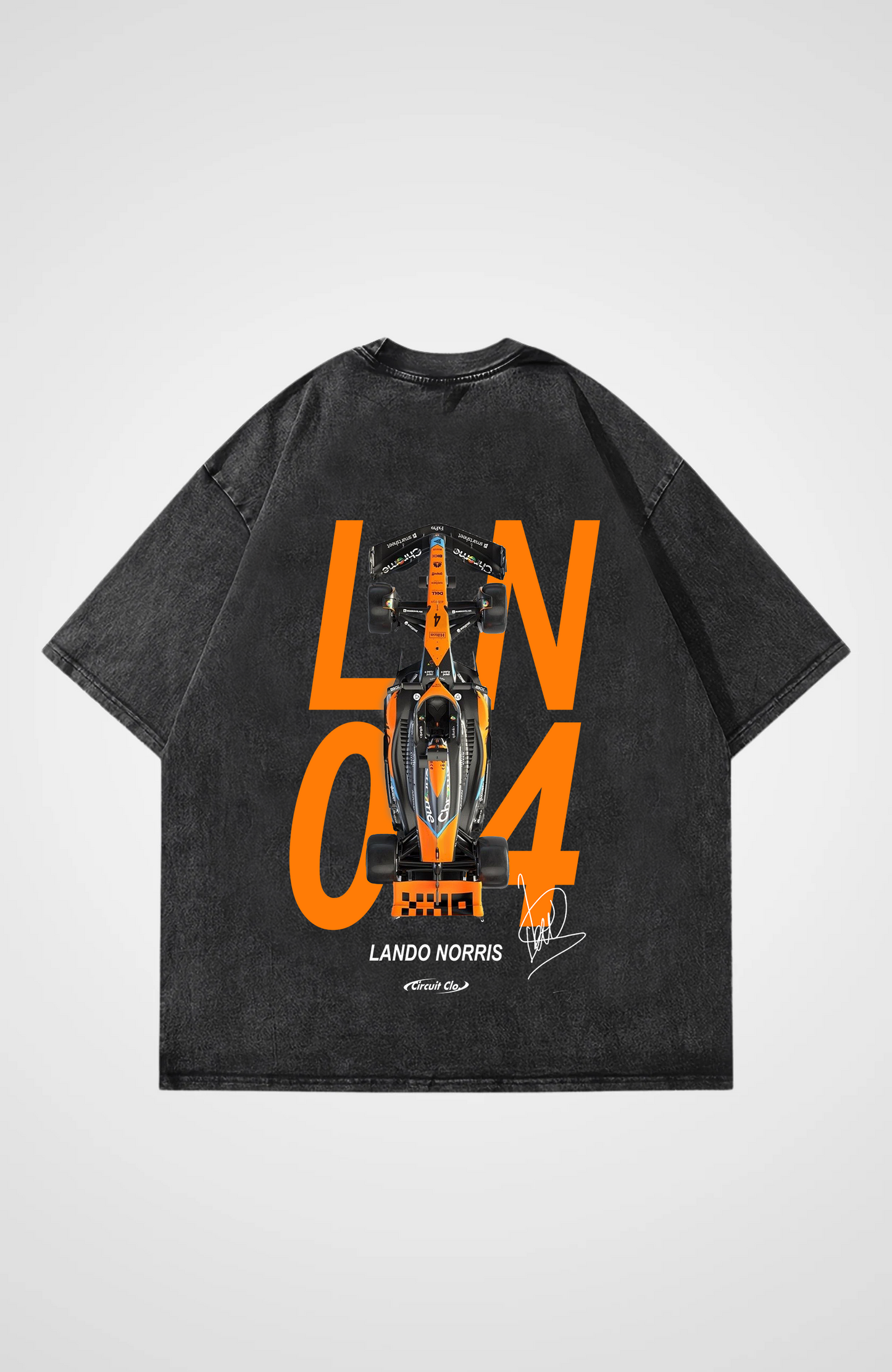 Norris F1 washed Oversized Shirt