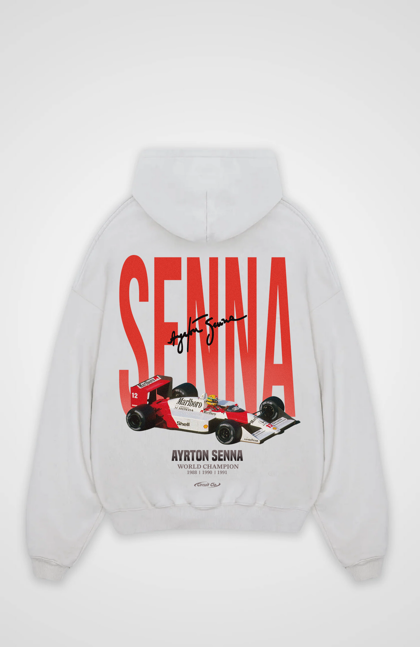 Ayrton Senna Oversized Hoodie
