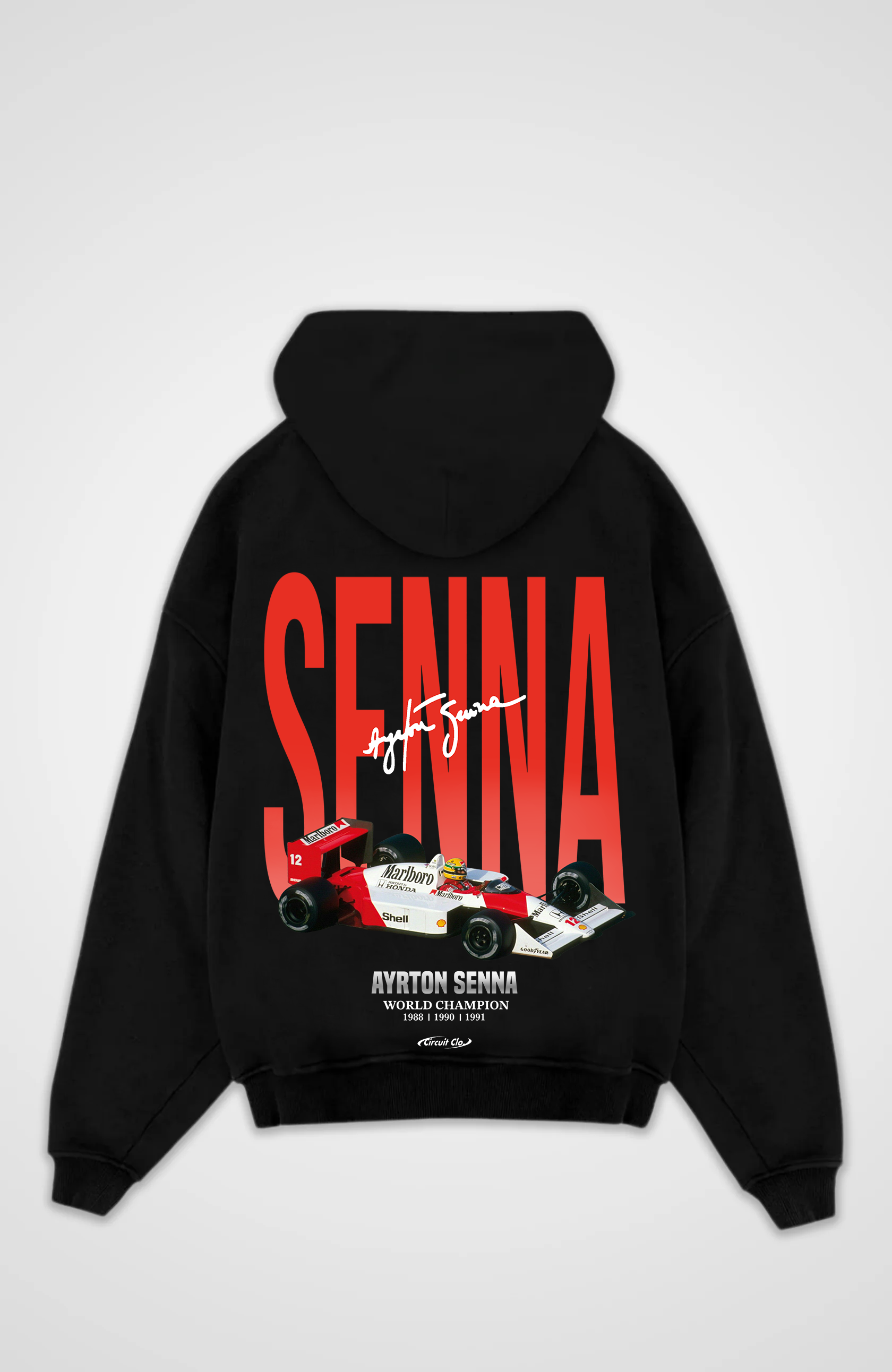 Ayrton Senna Oversized Hoodie