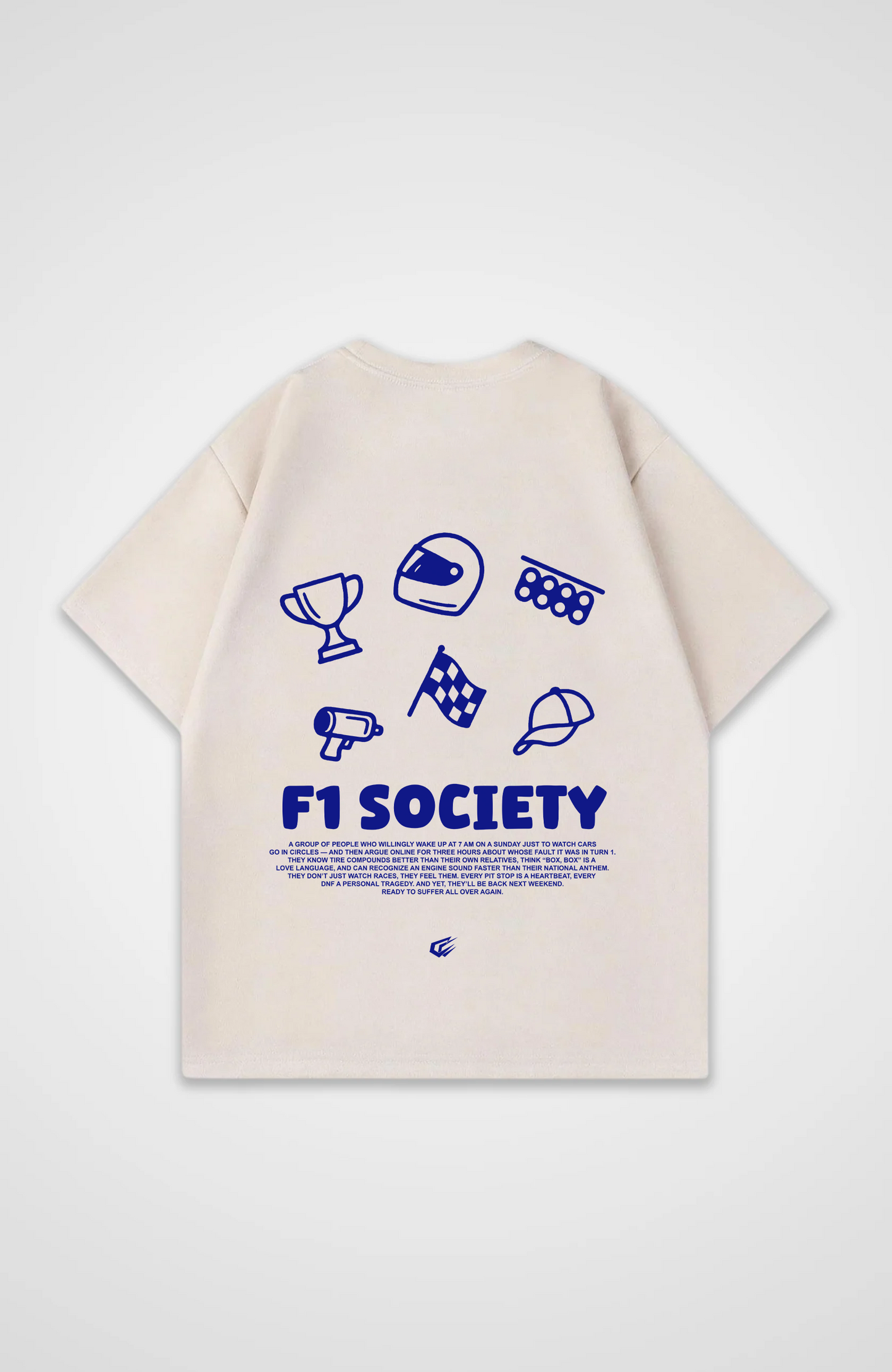 F1 Society weekends Oversized Shirt