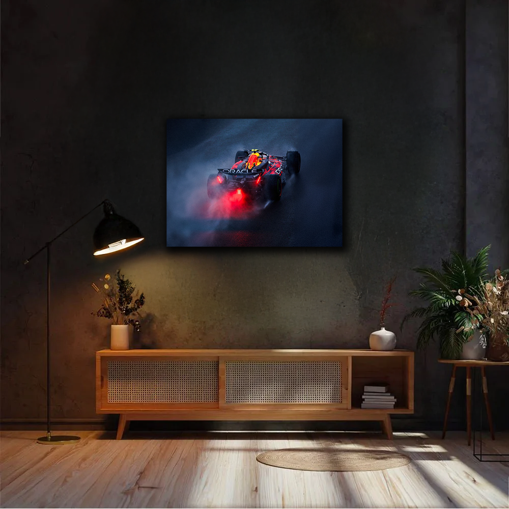 F1 Redbull LED Poster