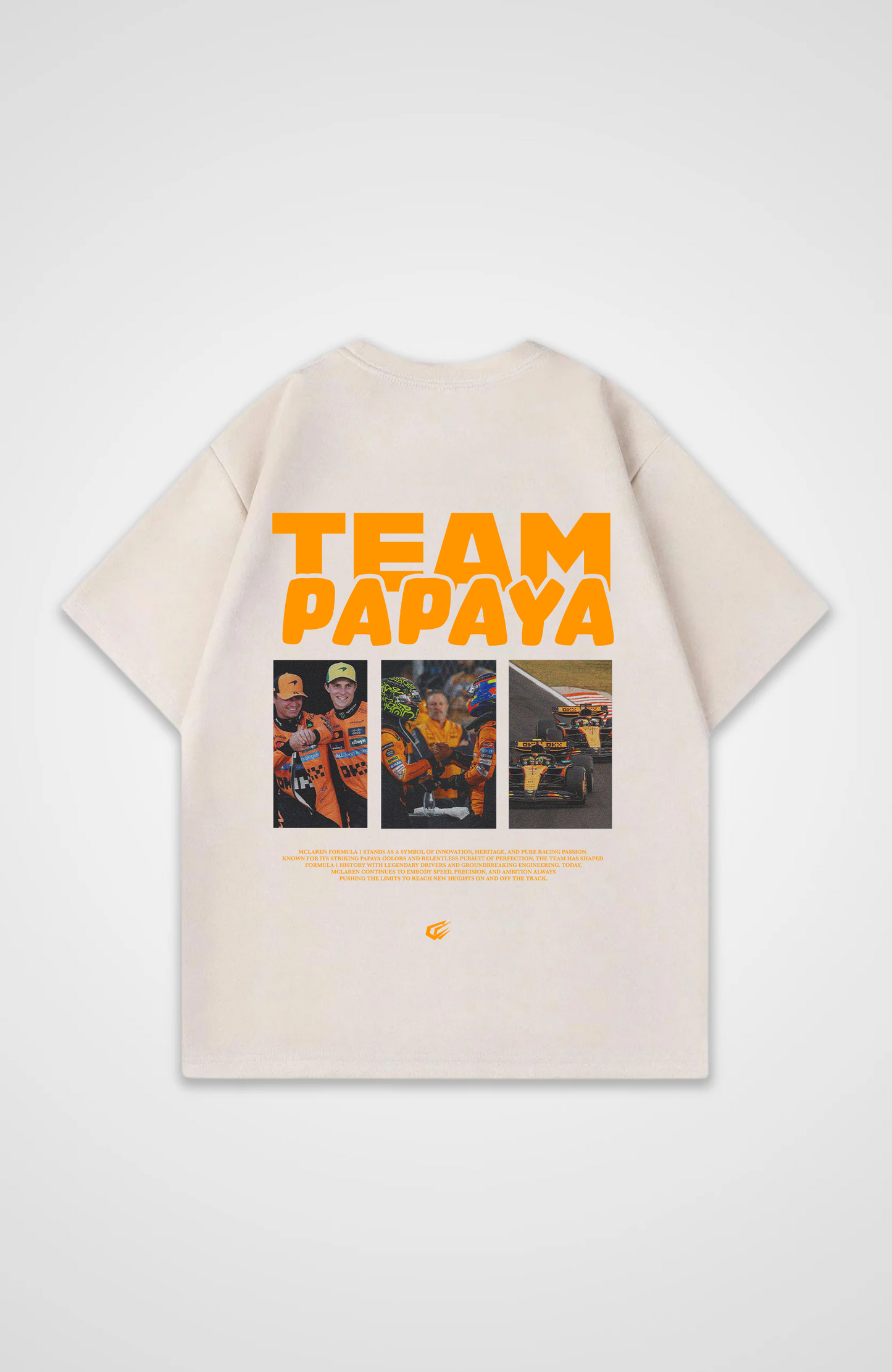 Team Papaya Oversized Shirt