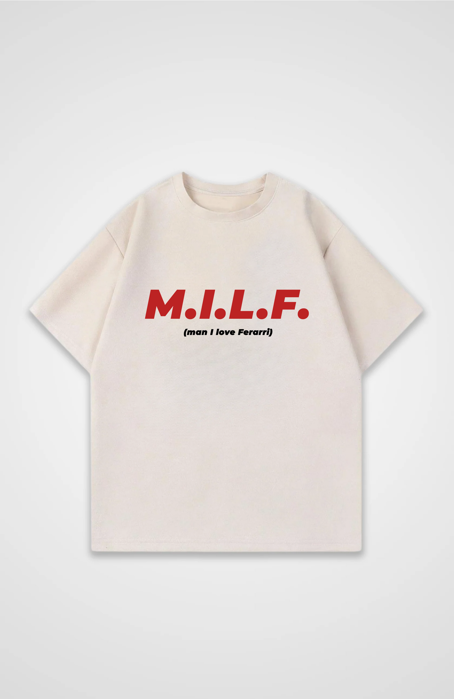 Man I love Ferrari Oversized Shirt