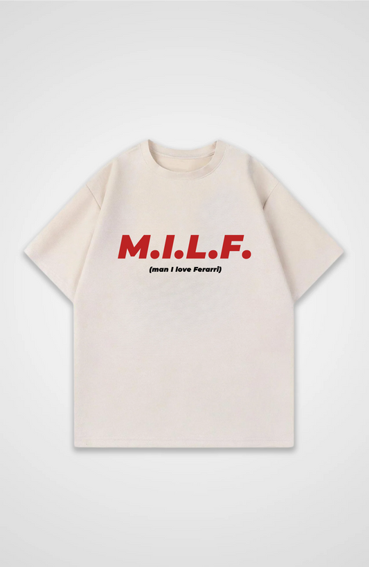 Man I love Ferrari Oversized Shirt