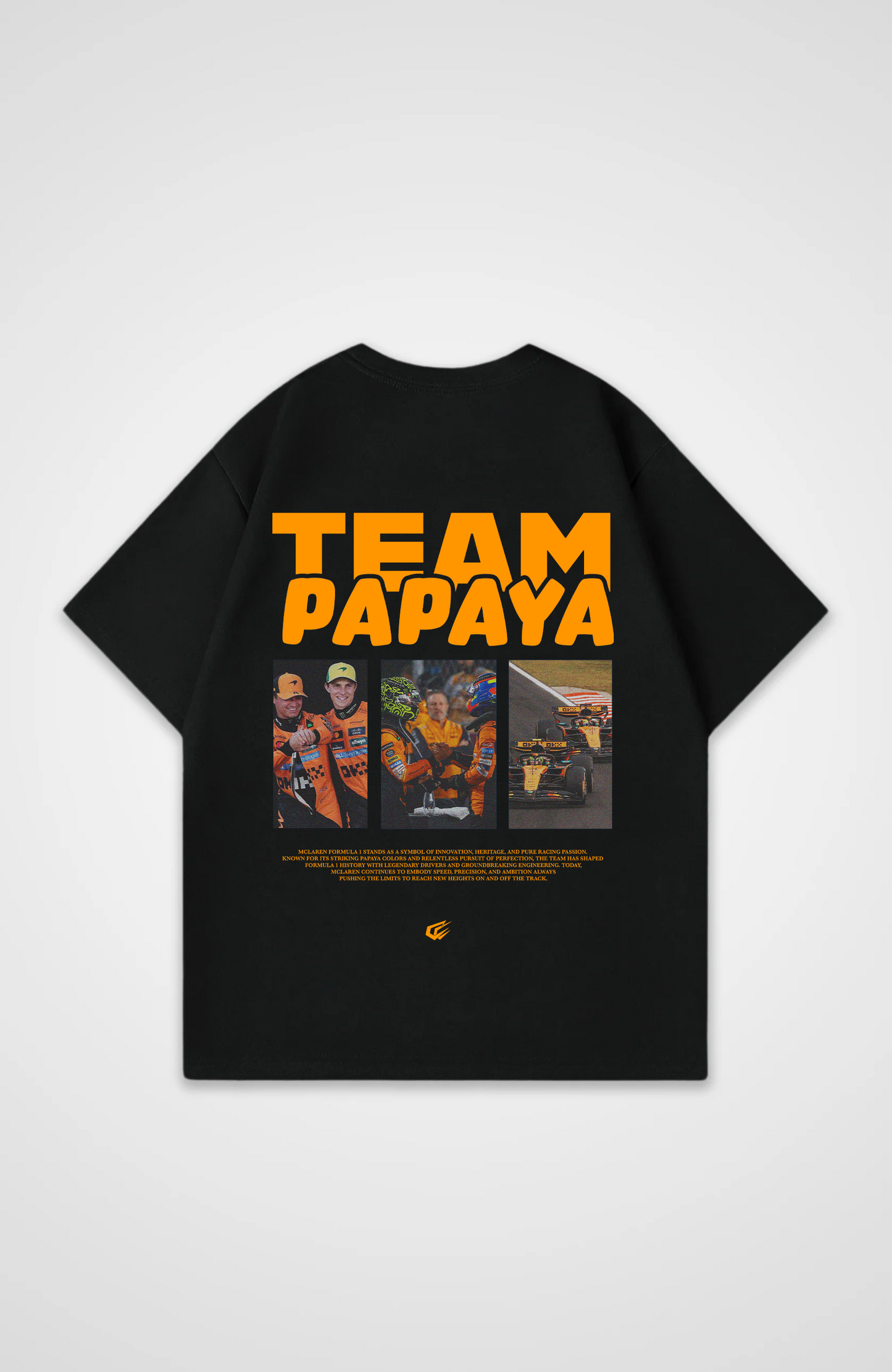 Team Papaya Oversized Shirt
