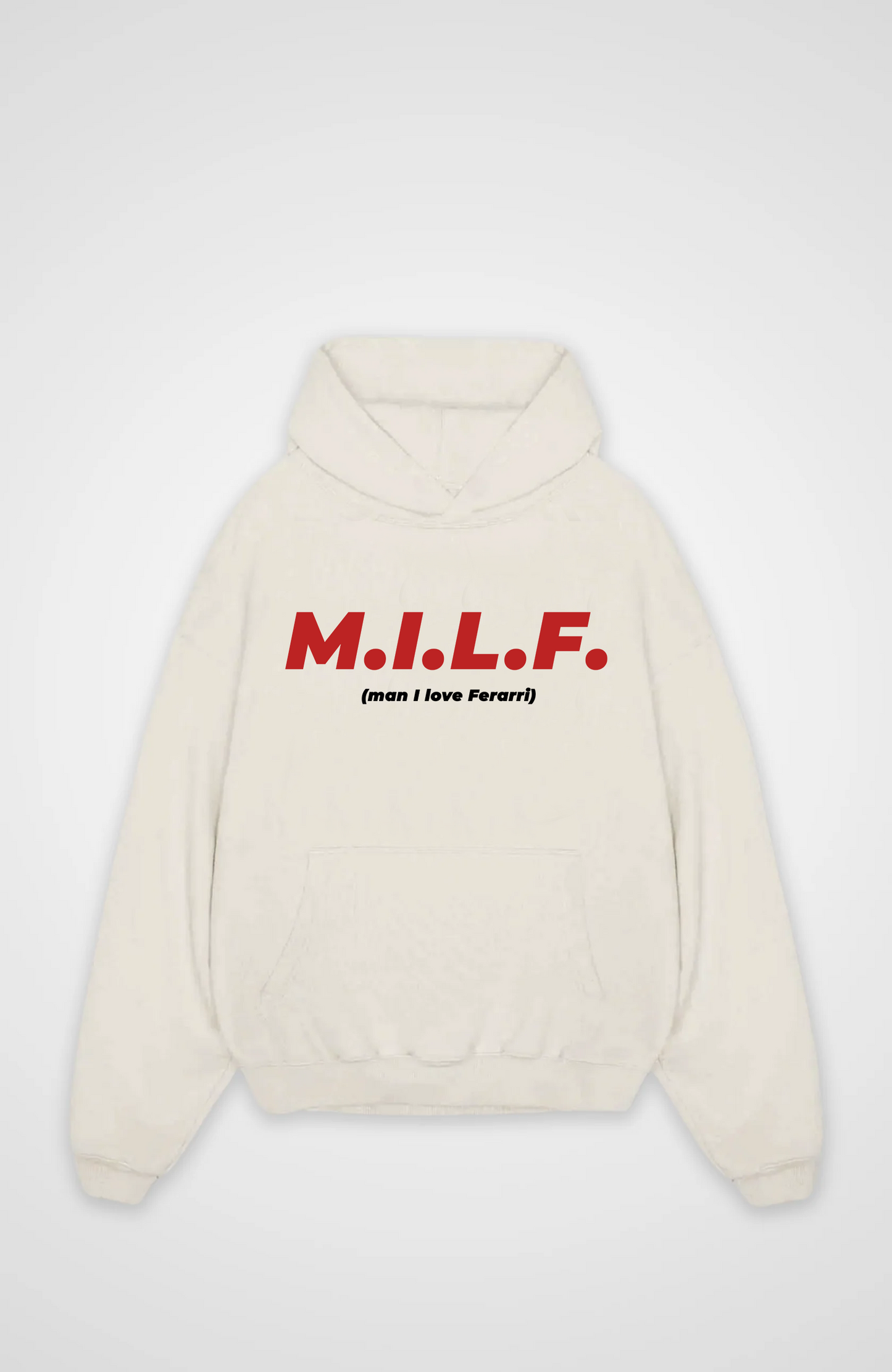 Man I love Ferrari Oversized Hoodie