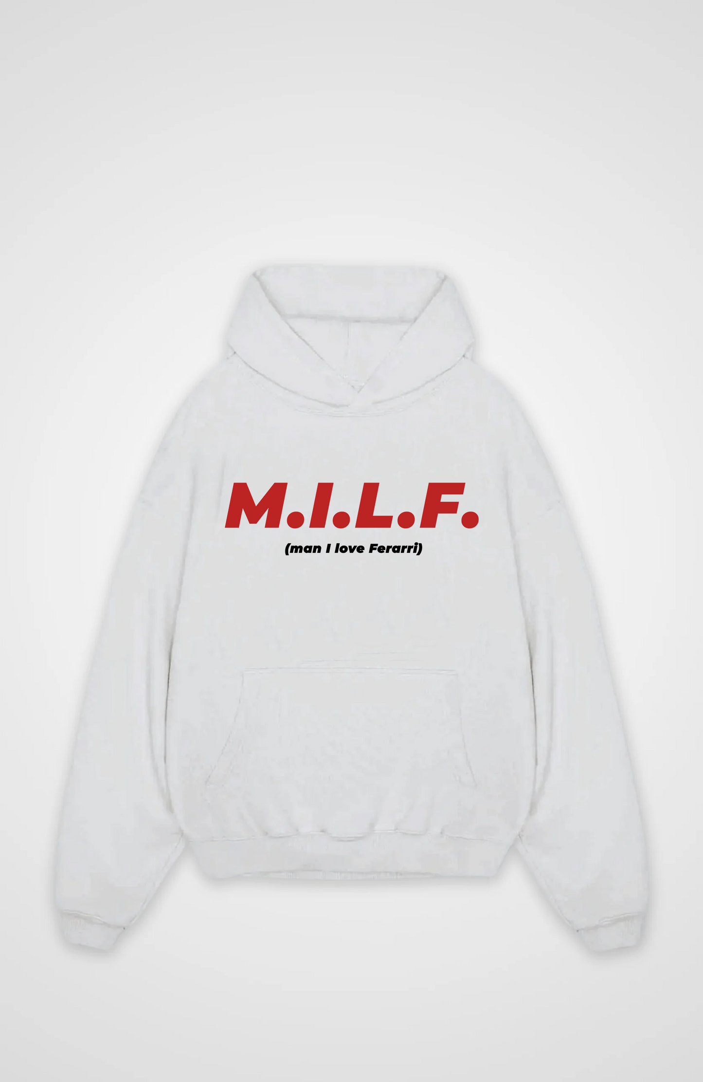 Man I love Ferrari Oversized Hoodie