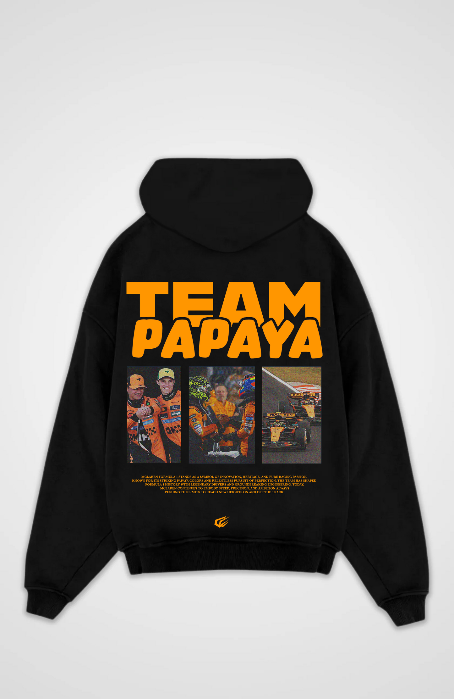 Team Papaya Oversized Hoodie