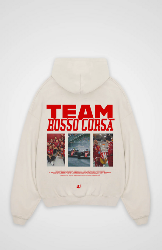 Team Rosso Corsa Oversized Hoodie