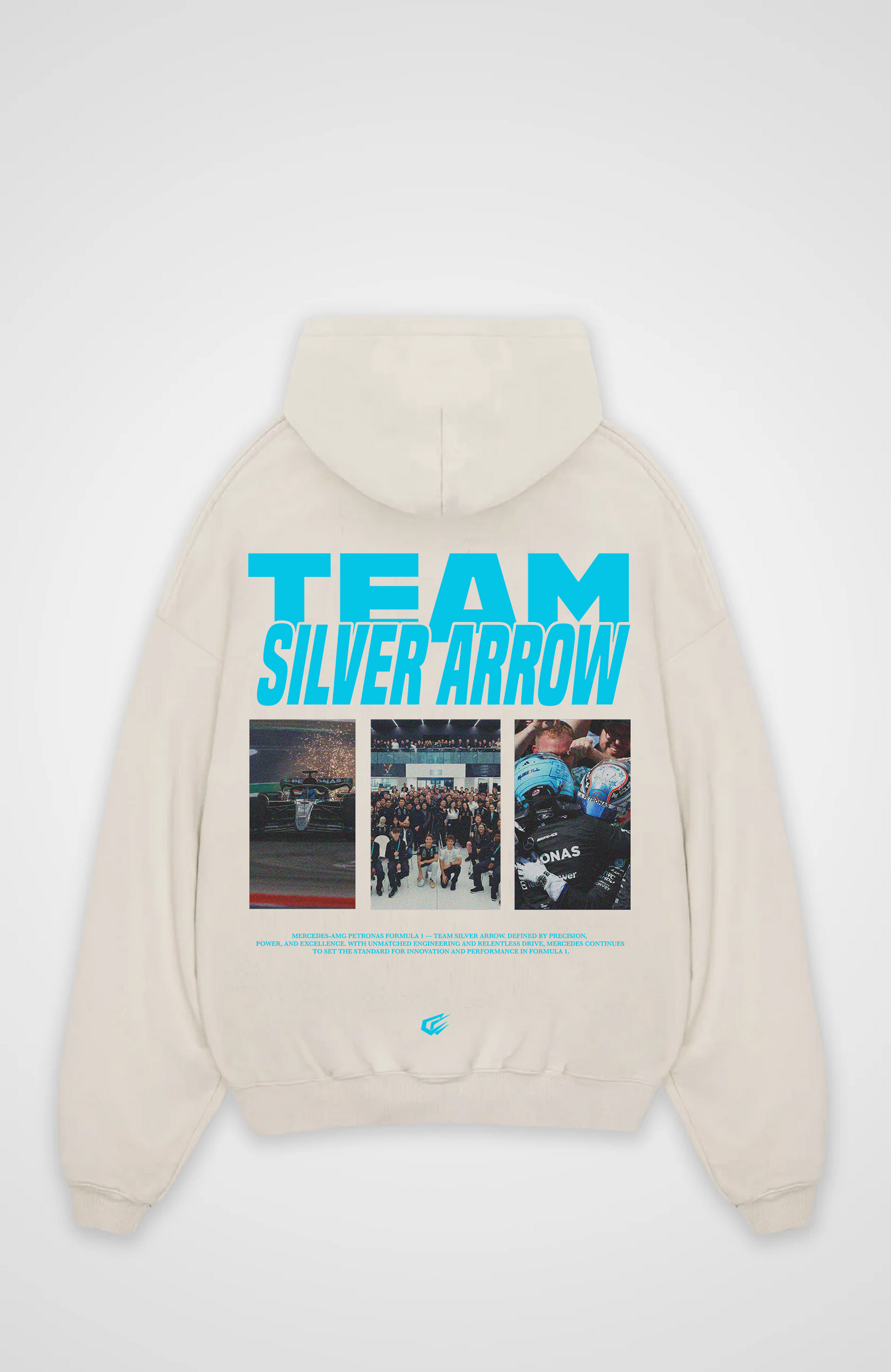 Team Silver Arrow Oversized Hoodie