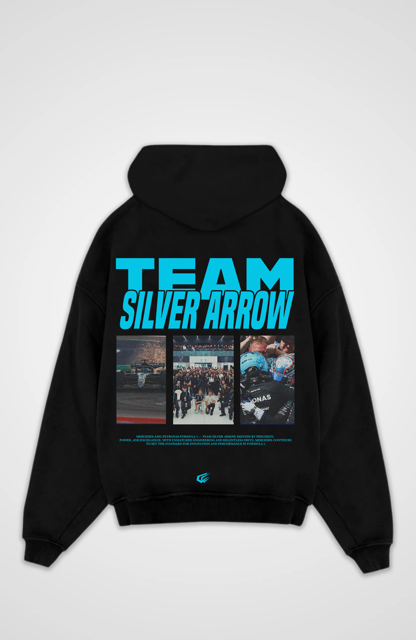 Team Silver Arrow Oversized Hoodie