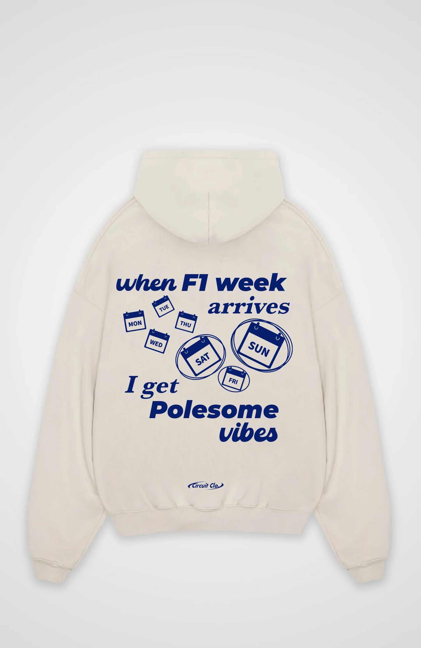 Polesome vibes Oversized Hoodie