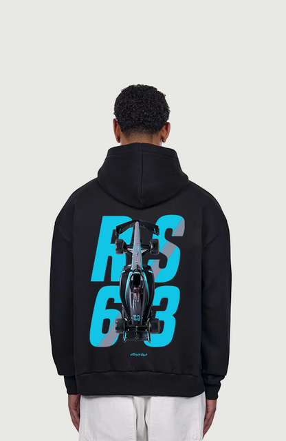 George Russell F1 Merch Oversized Hoodie