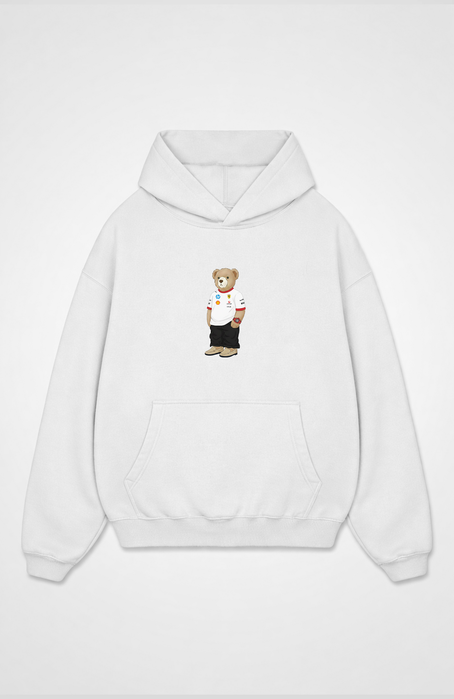 Ferrari Fan Bär Oversized Hoodie