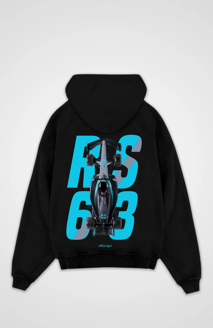 George Russell F1 Merch Oversized Hoodie