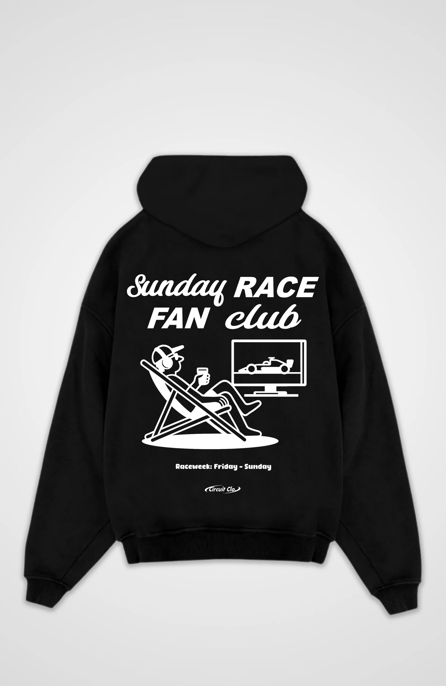 Sunday Race fan Club Oversized Hoodie