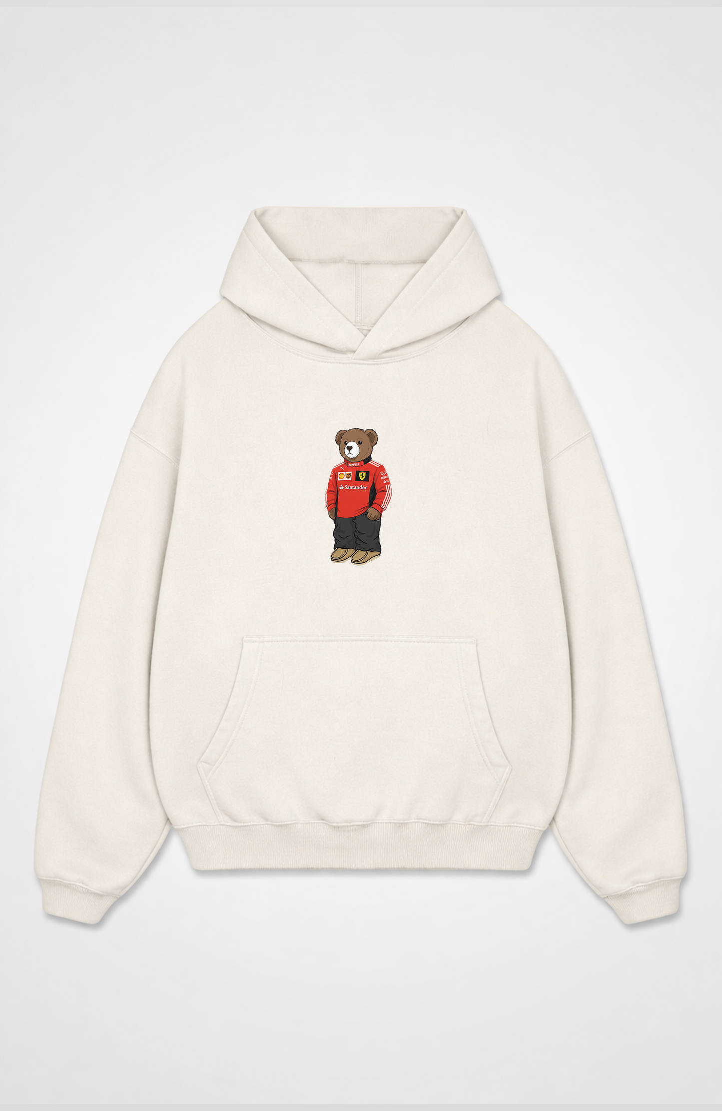 Ferrari Fan Bär Oversized Hoodie