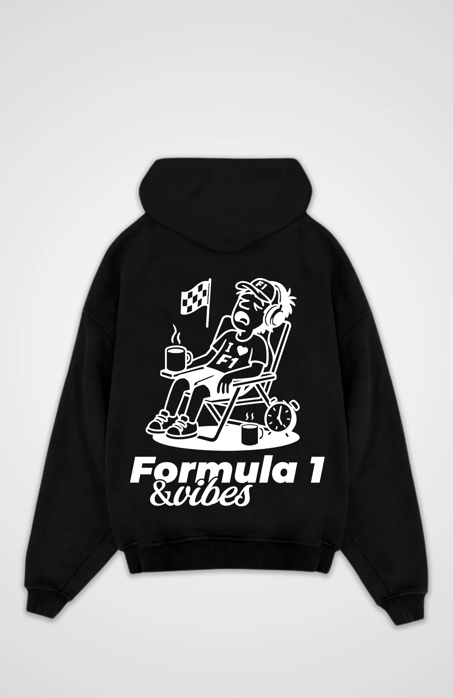 F1 & vibes Oversized Hoodie