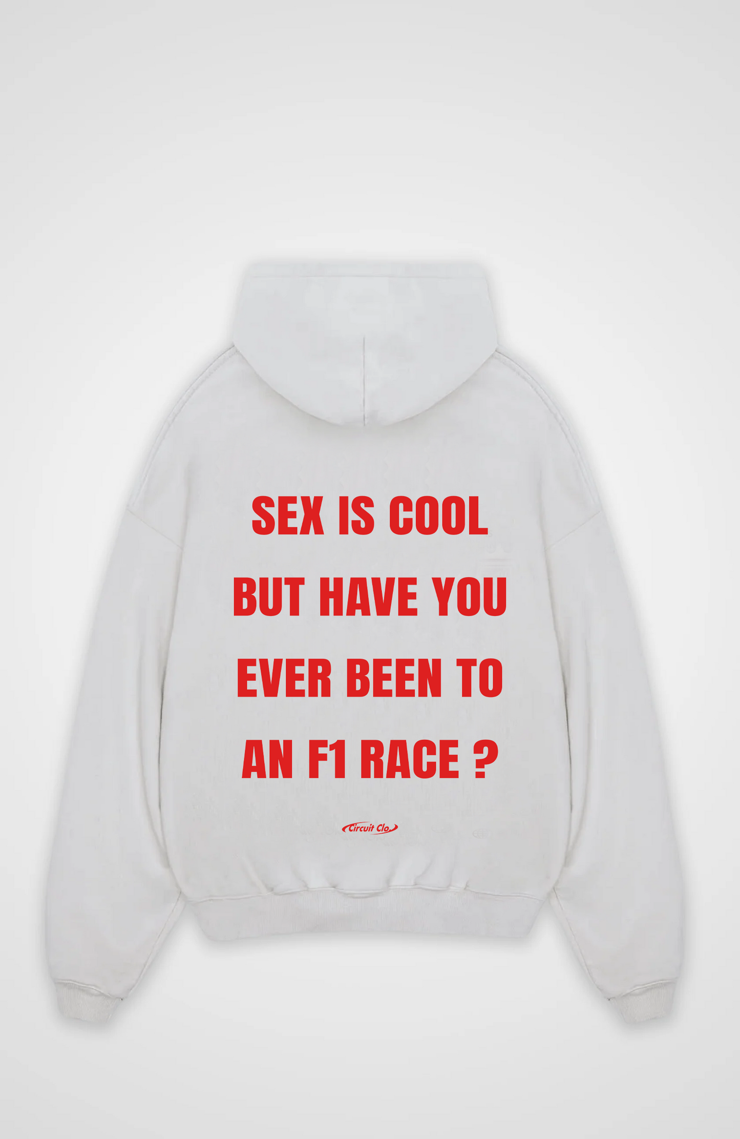 Sex is cool but F1 is better Oversized Hoodie
