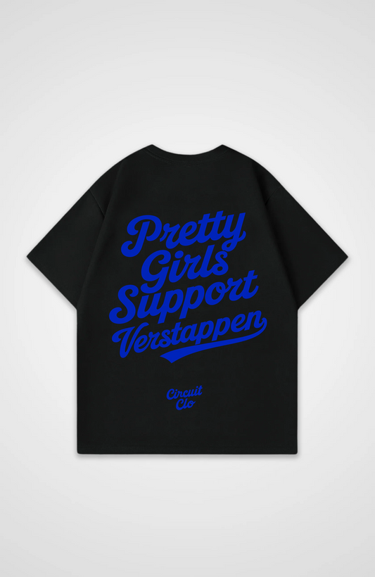 Pretty Girls support Verstappen Oversized Shirt
