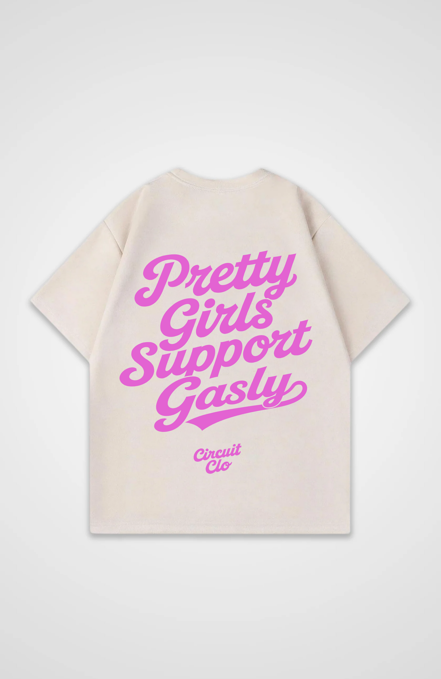 Pretty Girls support Gasly Oversized Shirt