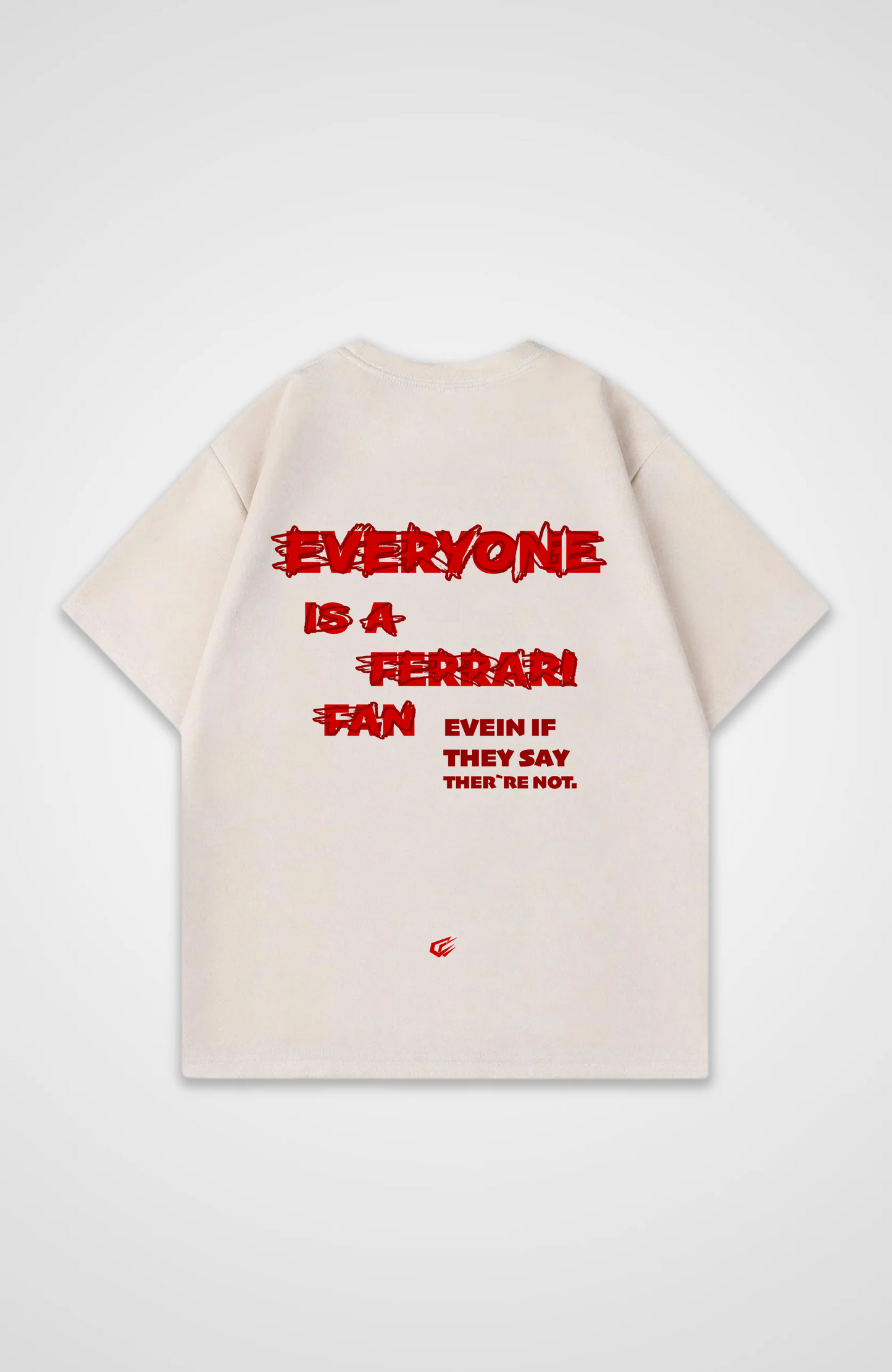 Everyone is a Ferrari Fan Oversized Shirt