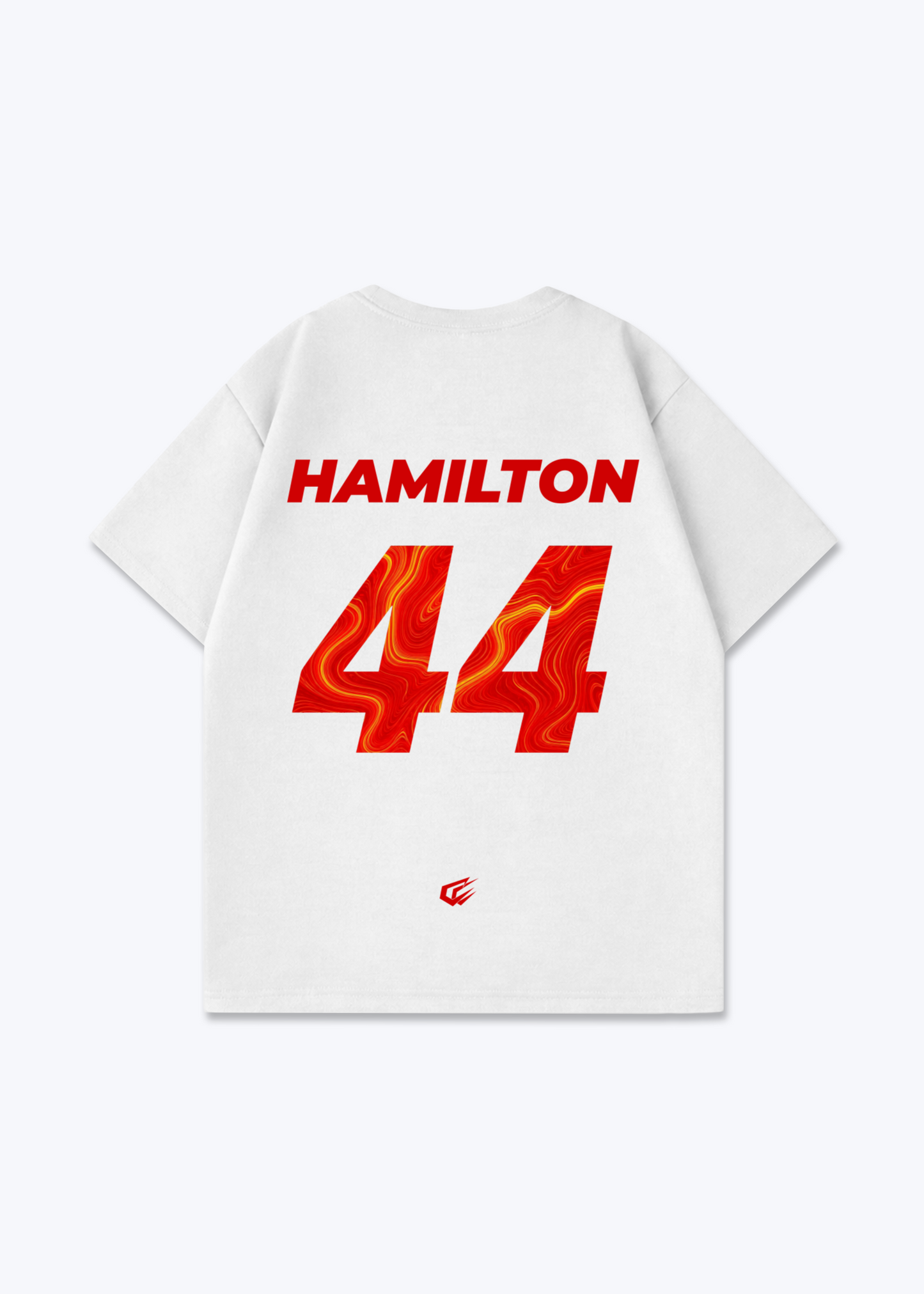 Hamilton 44 Oversized Shirt - White Back (Designed)