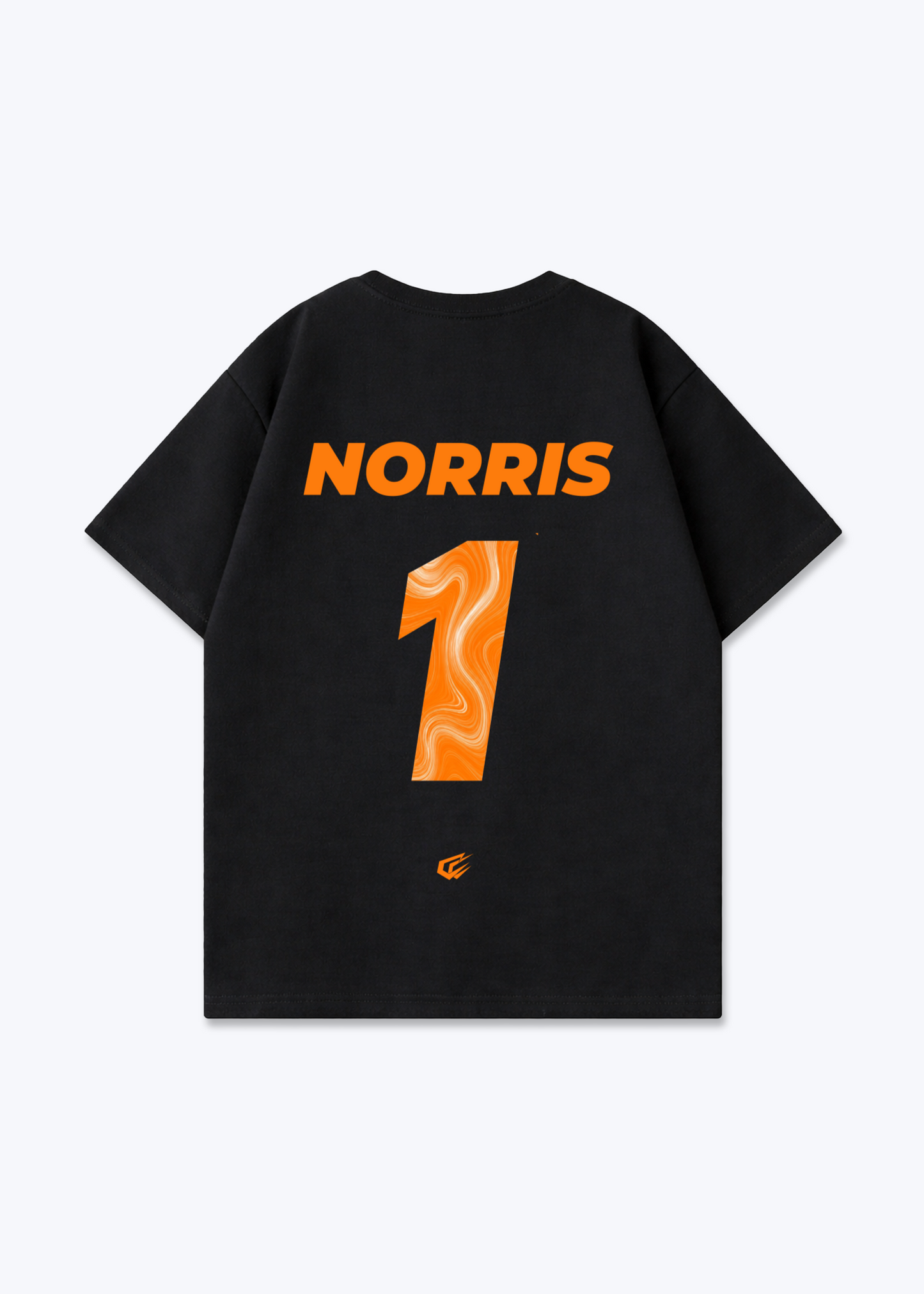 Norris 1 Oversized Shirt - Black Back (Designed)