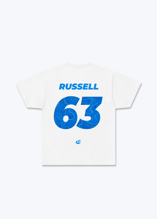 Russell 63 Regular Shirt - White Back (Designed)