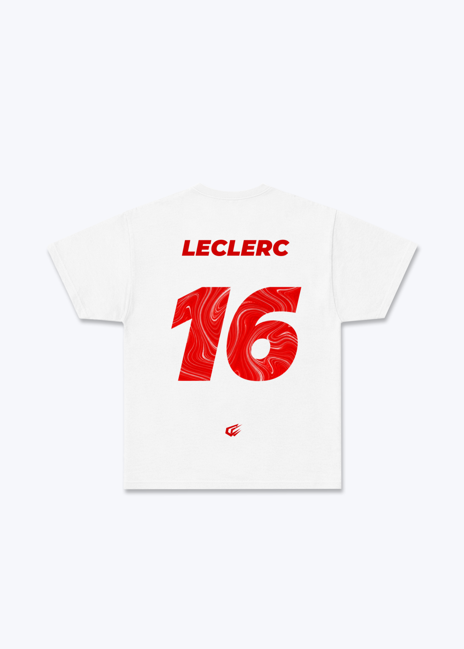 Leclerc 16 Regular Shirt - White Back (Designed)