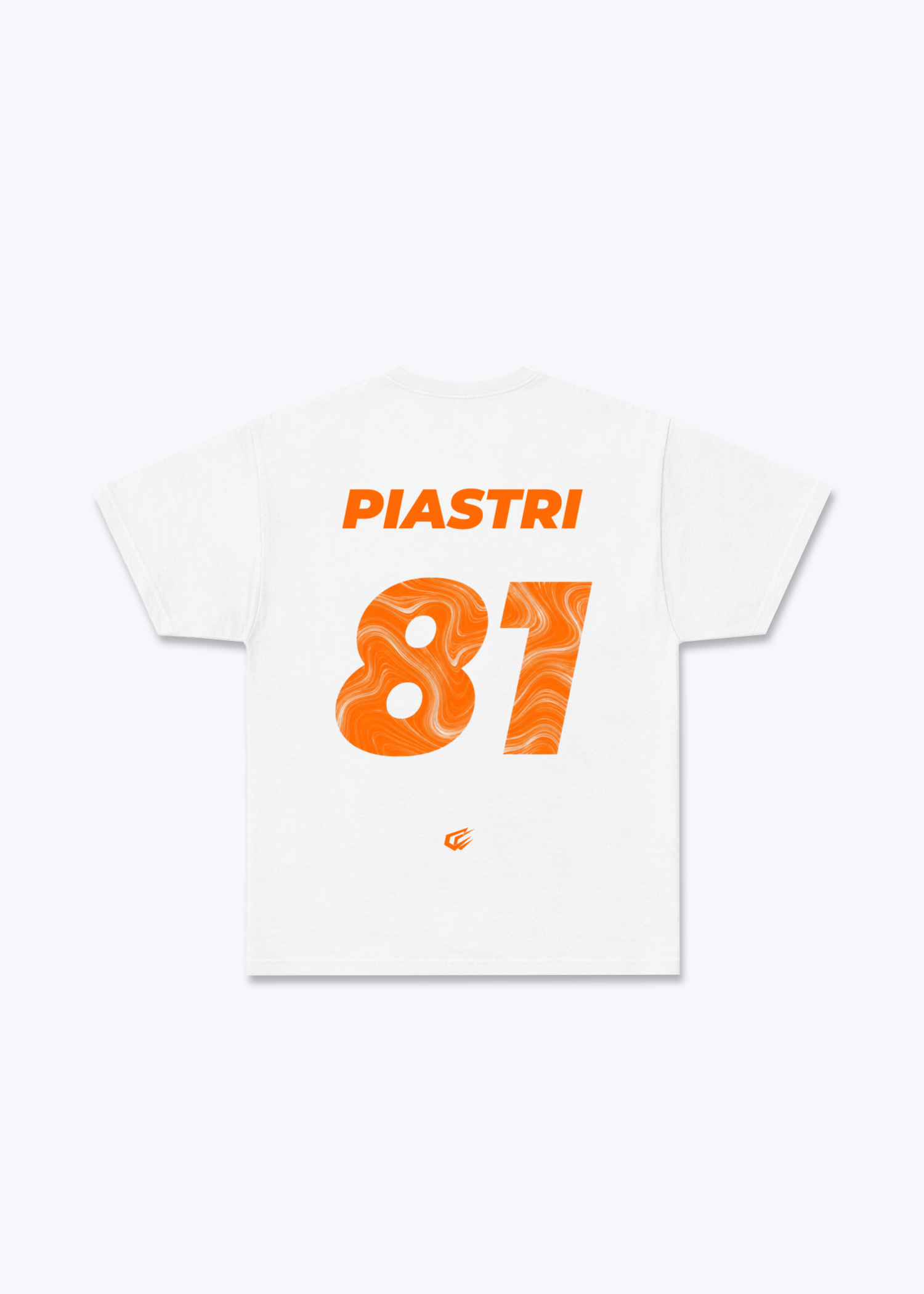 Piastri 81 Regular Shirt - White Back (Designed)