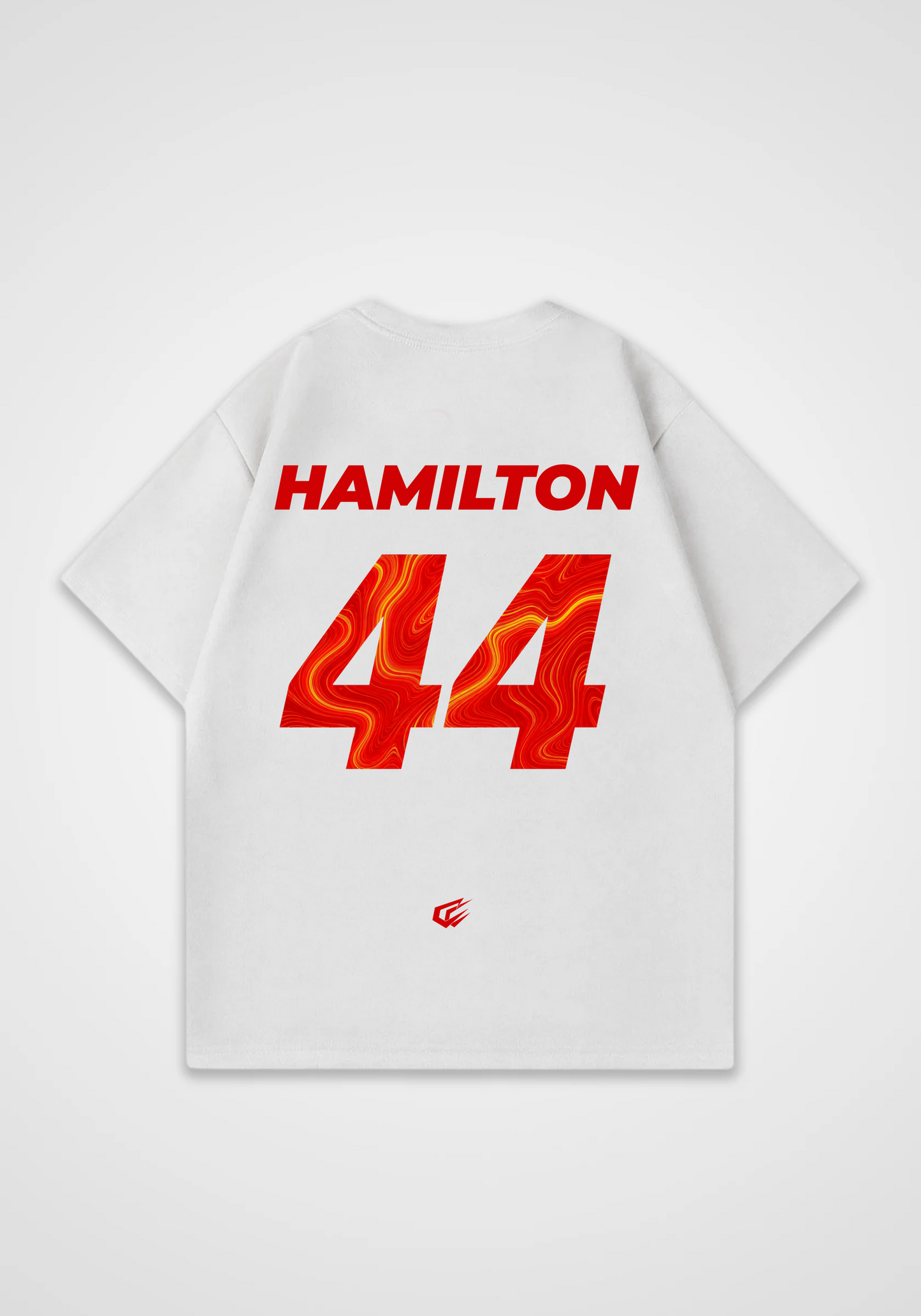 Hamilton Jersey Oversized Shirt - White Back (Designed)