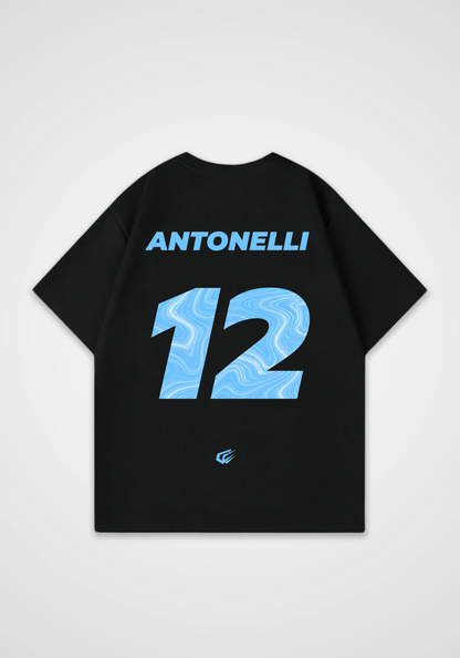 Antonelli Jersey Oversized Shirt - Black Back (Designed)