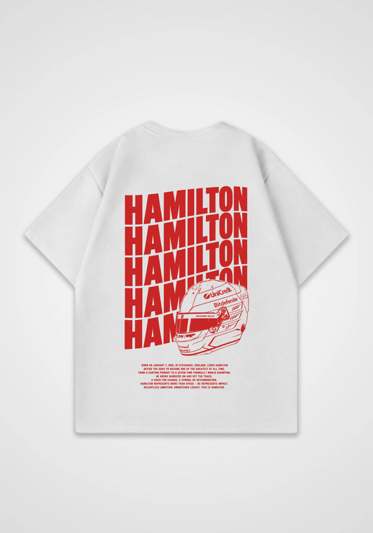 Hamilton Oversized Shirt - White Back (Designed)