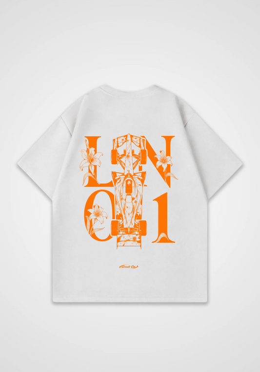 LN01 Oversized Shirt - White Back (Designed)