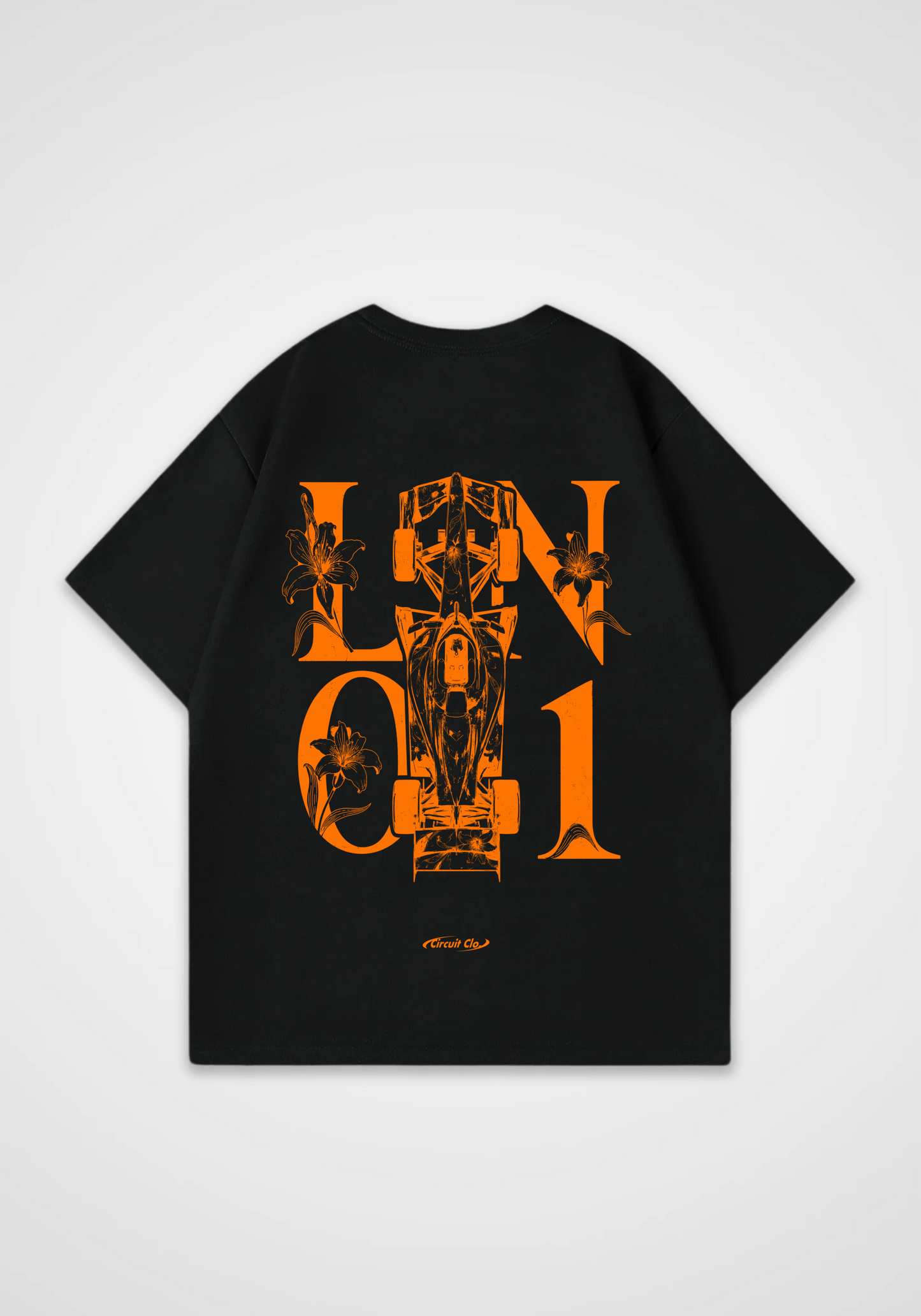LN01 Oversized Shirt - Black Back (Designed)