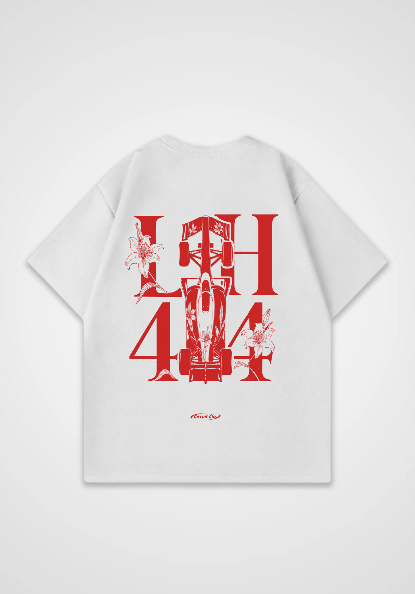 LH44 Oversized Shirt - White Back (Designed)